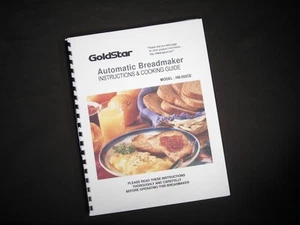 Goldstar Model HB-202CE Bread Maker Machine Instruction Manual & Recipes - Picture 1 of 1