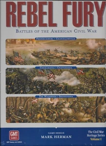 NEW & SEALED - GMT GAMES - REBEL FURY Battles of the American Civil War