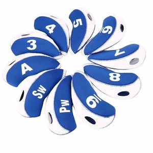 10pcs/set Neoprene Golf Club Iron Head Covers Fit Most Brands Irons - Picture 1 of 30