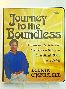 Journey to the Boundless Deepak Chopra 8 Cassette Set SpiritSelf Help Audiobook  - Picture 1 of 5