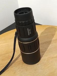 Telescopio monocular Sports Afield 16x52 de doble enfoque, día y noche - Imagen 1 de 6