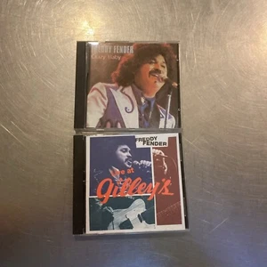 Lot Of 2 Freddy Fender CDs ( Cazar Baby , Live At Gulley’s) - Picture 1 of 5