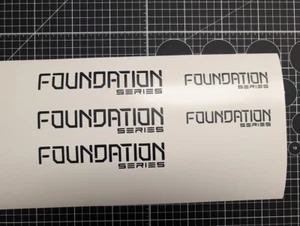 Cybertruck Foundation Matte black vinyl decals - Picture 1 of 8