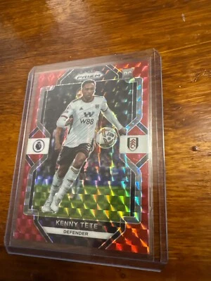 2022-23 Panini Prizm Premier League - Kenny Tete #73 Red Mosaic Prizm - Image 1 of 2