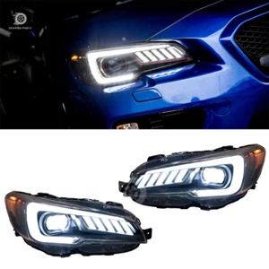Faros LED secuenciales DRL proyector faro 14-21 Fit Subaru WRX STI 14-21 - Imagen 1 de 1
