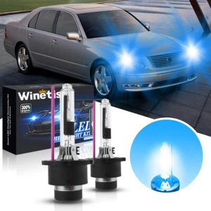 8000K Ice Blue D2R Low Beam HID Headlight ForLINCOLN LS 2003-06 Replacement Bulb - Picture 1 of 8