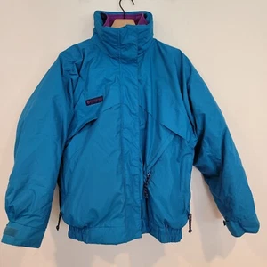 Vintage 90’s COLUMBIA Whirlibird 3-in-1 Systems Zip Up Ski Jacket Womens Size L - Picture 1 of 16