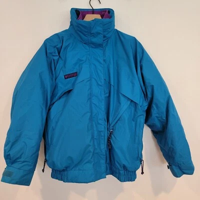 Chaqueta de esquí vintage de los 90 COLUMBIA Whirlibird sistemas 3 en 1 con cremallera para mujer talla L Foto 1 de 4