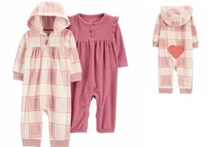 Carter's Baby Girl's Jumpsuit 2-pack - Picture 1 of 1
