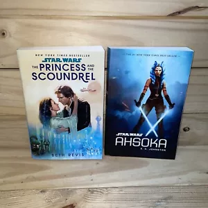 Star Wars: The Princess and the Scoundrel/Ahsoka 2 PB Lot 1st Editions - Picture 1 of 7