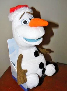 NUEVO Juguete de Peluche Animado Walt Disney FROZEN Navidad OLAF TALK & SWAY MUÑECO DE NIEVE - Imagen 1 de 4