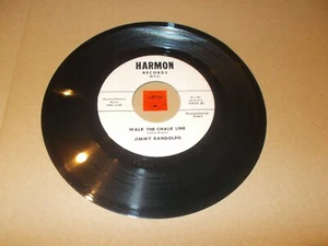 JIMMY RANDOLPH - WALK THE CHALK LINE - GROUNDHOG (PROMO) / LISTEN - R&B POPCORN - Picture 1 of 2
