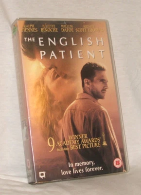 The English Patient (1996) - Ex-Rental / Big Box VHS - Ralph Fiennes - Image 1 of 3