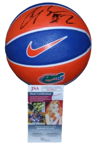 COREY BREWER signed (FLORIDA GATORS) Mini 7" basketball JSA COA SS59813 - Picture 1 of 2