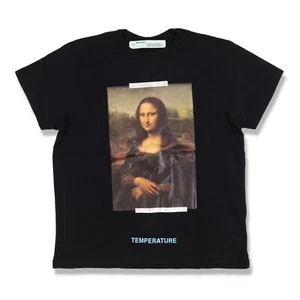 Off-White Black Mona Lisa Arrows Oversized T-Shirt | Size S SS18 RRP $340 - Picture 1 of 7