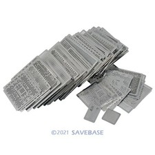 129 Bga Stencil Kit Laptop Desktop Xbox Ps3 Wii Gpu Cpu Reballing Repairing