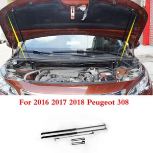 Bonnet Hood Shock Lift Struts Bar Support Arm Gas Spring Fit For Peugeot 308 16+ - Picture 1 of 16