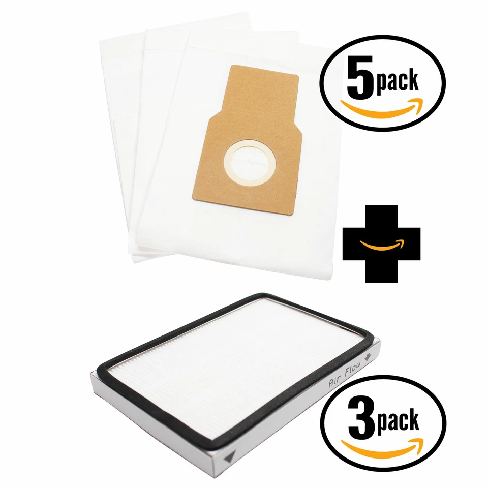15 Vacuum Bags & 3 EF1 Filters for Miele S314, S251, S185, S183, Kenmore 205068 - Image 1 of 1