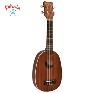Kohala Akamai Series AK-SP Pineapple Shape Mahogany Soprano Size Ukulele - Picture 1 of 2