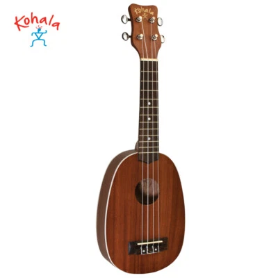 Kohala Akamai Series AK-SP Pineapple Shape Mahogany Soprano Size Ukulele - Image 1 of 2
