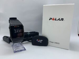 Reloj deportivo para correr Polar Vantage V800 GPS con cable de carga, caja y HRM rosa