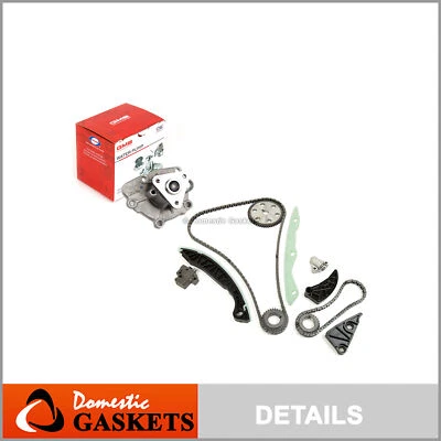 Kit de cadena de distribución bomba de agua para 11-13 Hyundai Tucson Kia Sportage 2.4 G4KC Foto 1 de 4