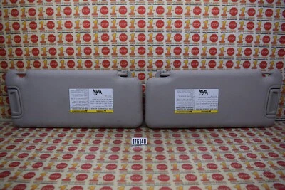 2011-2017 NISSAN QUEST DRIVER & PASSENGER ILLUMINATED SUN VISOR SET OEM - Image 1 of 4