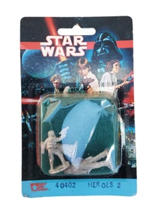 Star Wars 1992 West End Games 25mm Metal Miniatures Heroes 2 40402 Luke R2D2 M12 - Picture 1 of 2