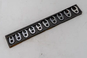 Snap On FRHM 3/8" Flare Nut Crowfoot Wrench Metric 10 Piece Set 9mm - 18mm USA - Picture 1 of 6