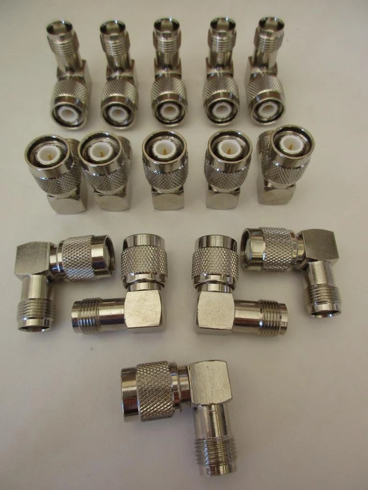 15 Lot TNC Male Plug to TNC Female Coaxial RF Commercial Connector Philmore 8530 - Image 1 of 1
