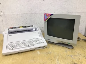 Brother WP-3600D & CT-1400 Monitor Word Processor Typewriter /w Display - Picture 1 of 6
