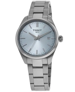 Nuovo Orologio da donna Tissot PR 100 Quarzo 34 mm quadrante blu ghiaccio T150.210.11.351.00 - Foto 1 di 4