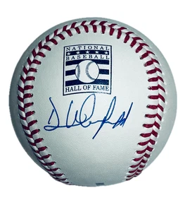 DAVE WINFIELD SIGNED AUTOGRAPH RAWLINGS HALL OF FAME LOGO BASEBALL COA HOF AUTO - Bild 1 von 1