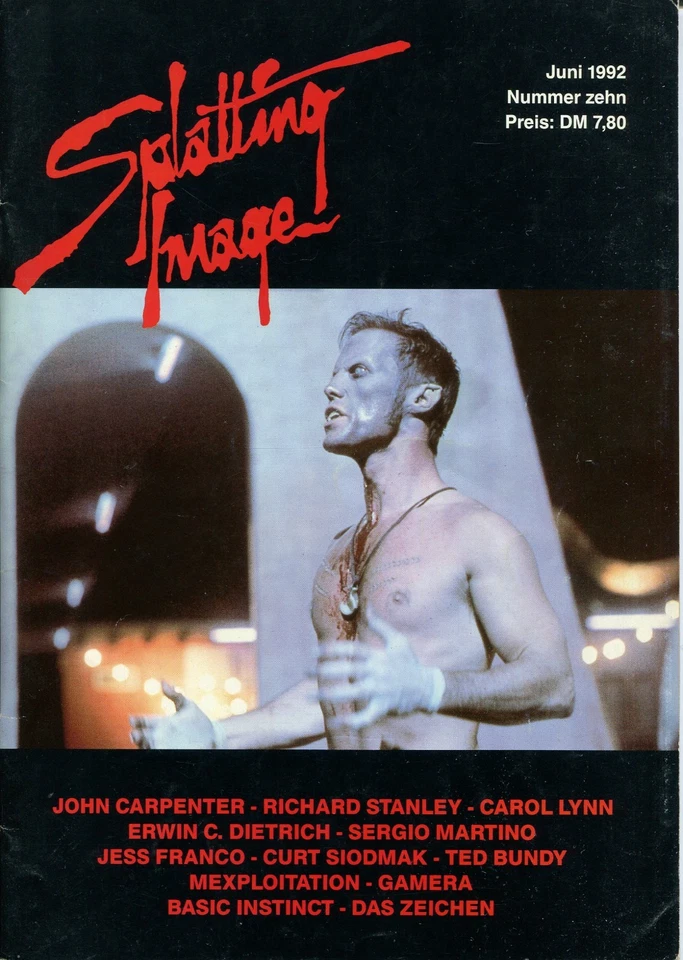 SPLATTING IMAGE JUNI 1992, Nummer 10, JOHN ARPENTER; CAROL LYNN; ERWIN C-DIETRIC - Bild 1 von 1