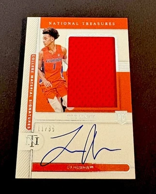 2021 Panini National Treasures Silver Tre Mann RC AUTO /35 - Gator Great! 🐊🐊🏀 - Image 1 of 2