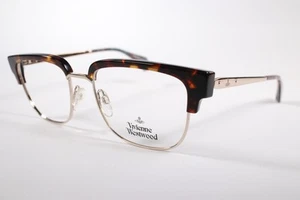 Vivienne Westwood Eyeglasses 25 Unisex Brown/Grey Full Rim Metal Glasses Frames - Picture 1 of 4
