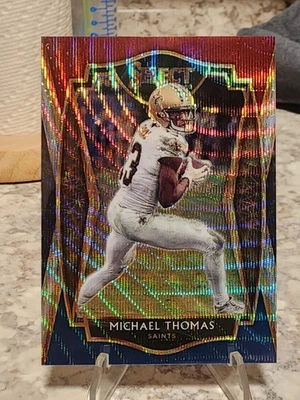 MICHAEL THOMAS/199 TRICOLOR PRIZM 2020 PANINI SELECT NEW ORLEANS SAINTS  Foto 1 de 4