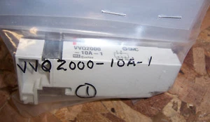 NEW SMC VVQ200010A1 PNEUMATIC VALVE BLANKING PLATE - Picture 1 of 2