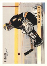 1994-95 Topps/OPC Premier Penguins Hockey Card #328 Ken Wregget