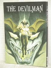 DEVILMAN Gashu Art Works GO NAGAI Illustration Japan Fan Book 1990 KB84