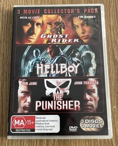 Ghost Rider / Hellboy / The Punisher DVD Like New R4 - Picture 1 of 4