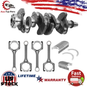 FOR KIA SOUL 2.0L G4NA 2012-2019 Crankshaft & Bearing Set & 4Pcs Connecting Rods - Bild 1 von 10