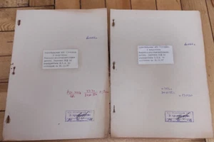 Rare folders Chernobyl documents 3 power unit USSR Ukraine nuclear tragedy - Picture 1 of 6