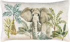 Evans Lichfield Kenya Polyester Filled Cushion, Polyester, Elephant