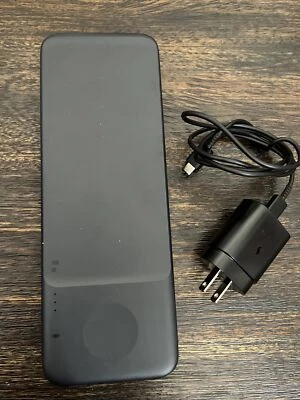 GENUINE Samsung 9W Fast Charge Wireless Charger Trio Pad EP-P6300 PREOWNED!! - Image 1 of 4