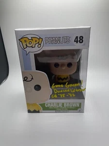 FUNKO POP PEANUTS - DUNCAN WATSON - CHARLIE BROWN SIGNED AUTO #48 BECKETT COA - Picture 1 of 5