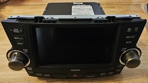 Toyota Highlander 2010 OEM JBL pantalla táctil navegación 86120-48F00 - Imagen 1 de 9