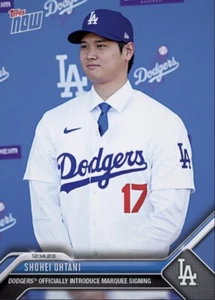 2023 Topps NOW Dodgers Officially Introduce 12.14.23 SHOHEI OHTANI OS-23 Digital - Picture 1 of 1