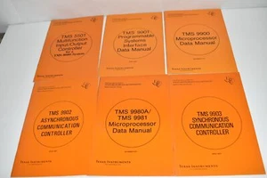 *KB* TEXAS INSTRUMENTS TMS 5501 9900 9901 9902 9903 9980A MANUALS LOT  (CCY93) - Bild 1 von 3