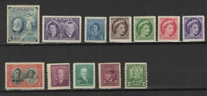 Canada années 30-60 personnalités un lot de 12 timbres non oblitérés MH /TR9999b - Imagen 1 de 1